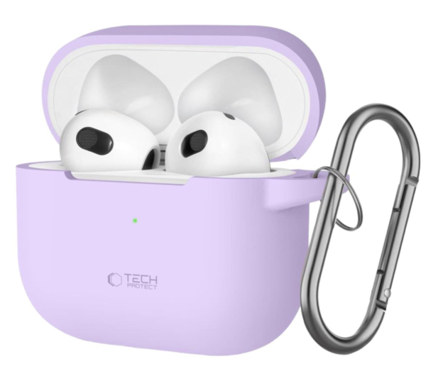 Tech-Protect Silicone Hook do Apple Airpods 3. generacji lavender - 1285361 - zdjęcie